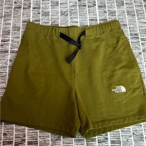 The North Face Khaki Green Active Shorts